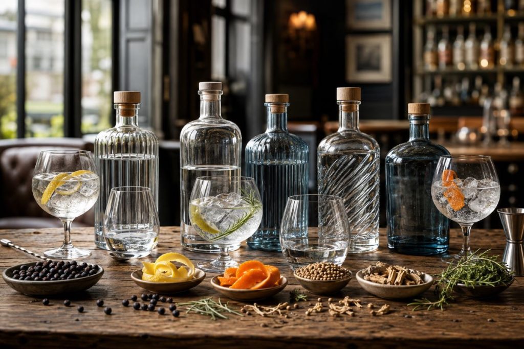 Britischer Gin - richtig auswählen (KI, Symbolbild)