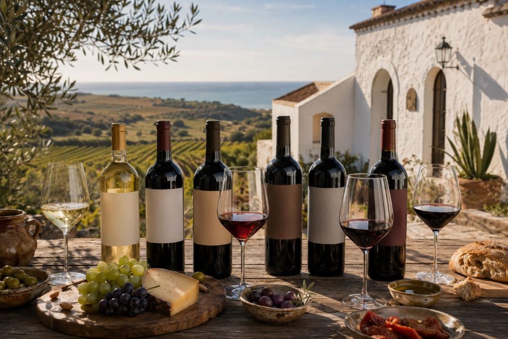 Cádiz Wein richtig auswählen: Barbazul, Tintilla de Rota, Taberner, Palomino & Vino de la Tierra erklärt